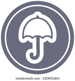 open umbrella icon symbol