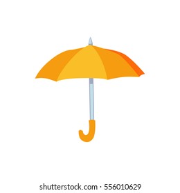 Open umbrella vector illustration.