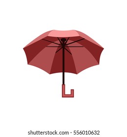 Open umbrella vector illustration.