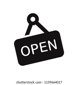 Open vector icon