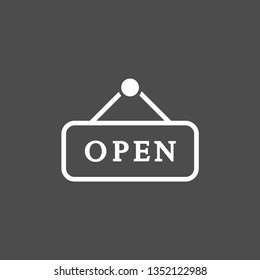 open vector icon