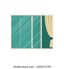 Open window. free space for text.
