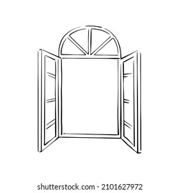 Open window sketch 