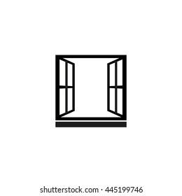 Open Window Vector Icon