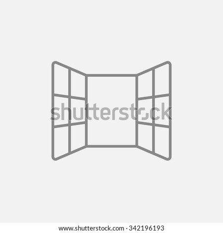 Similar – Image, Stock Photo lines Window Dark