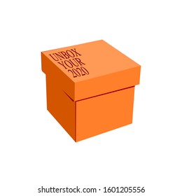 open your 2020 box and get the difference from 2019