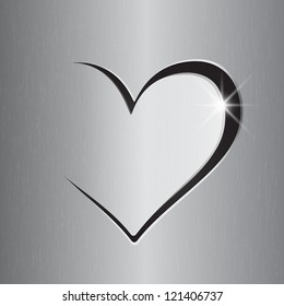 Open your heart to me. Vector Symbols