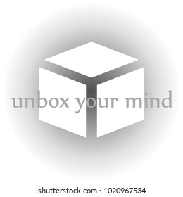 Open your mind illustration. Vector
