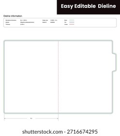 open_folder dieline template box dieline die lines packaging custom dieline  box cardboard box dieline pizza printable product packaging layout,