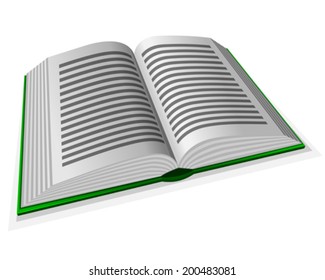 opened book