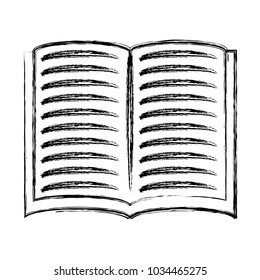 opened book design