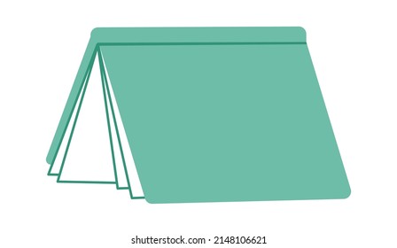 Opened book. Education icon. Vector illustration