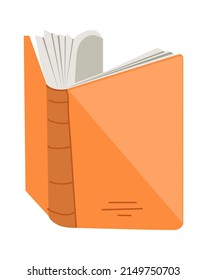 Opened book icon. Vector illustration
