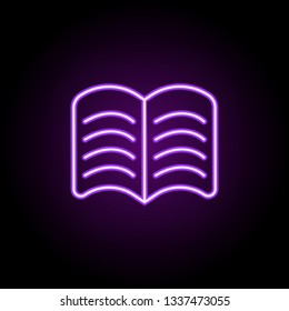 opened book icon. Web icons universal set for web and mobile