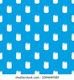 Opened bucket pattern vector seamless blue repeat for any use