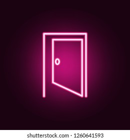 opened door icon. web icons universal set for web and mobile