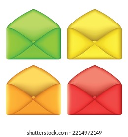opened envelope element vector design