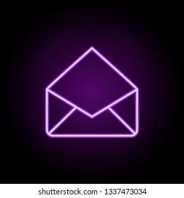 opened envelope icon. Web icons universal set for web and mobile