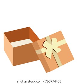 Opened gift box