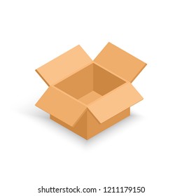 Cardboard box cartoon Images, Stock Photos & Vectors | Shutterstock