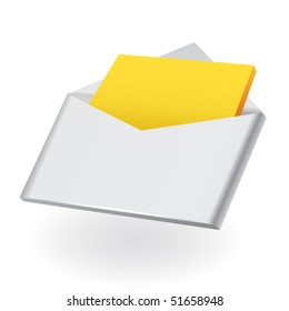 opened letter email icon vector image