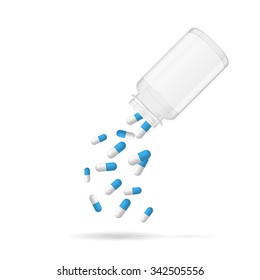 Download Pill Bottle 3d High Res Stock Images Shutterstock