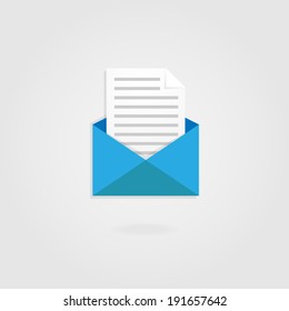 opened message icon