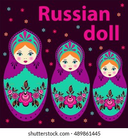 Opened russian doll