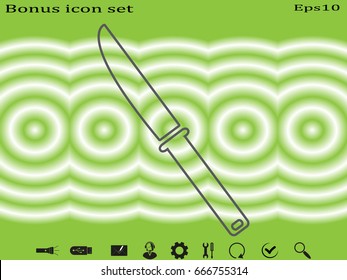 opener, icon, vector illustration eps10
