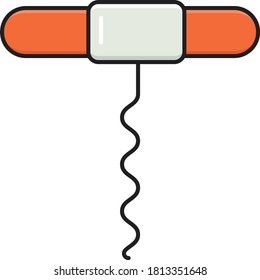 opener vector flat color icon 