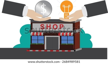 Opening a business through financial and creative ventures