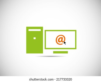 Opening An Email On Desktop Computer