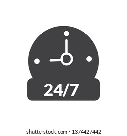 opening hour icon- Full editable opening hour vector icon for website or mobile.