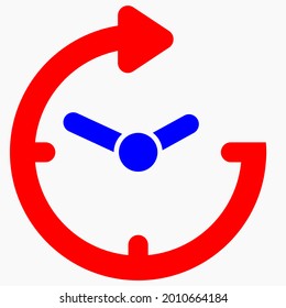 Opening hours around the clock. Reception 24 hours a day. Clock and numerals 24 and 7. Vector icon.