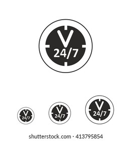 Opening hours icon