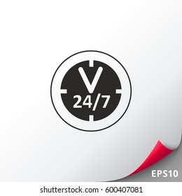 Opening hours icon