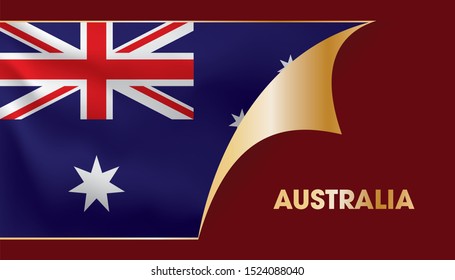 Opening poster of the AUSTRALIA flag.