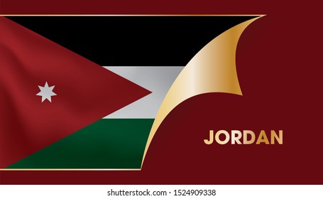 Opening poster for JORDAN flag.