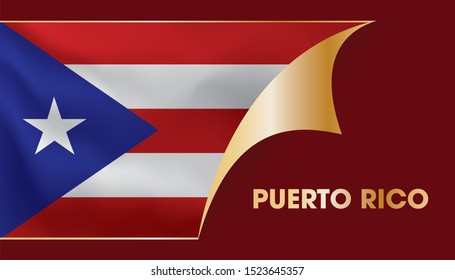 Opening poster of PUERTO RICO flag.