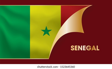 Opening poster of SENEGAL flag.