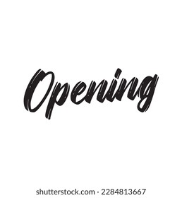 Opening , with shadow isolated on white background. Realistic Design template - Vector