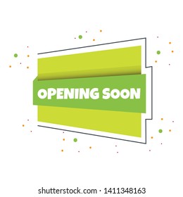 Opening Soon Banner Template Design