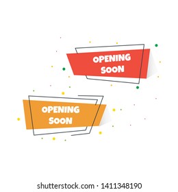 Opening Soon Banner Template Design