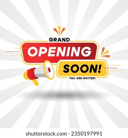 OPENING SOON. GRAND OPENING. OPENING BANNER DESIGN. OPRNING BANNER. MARKETING MATERIALS. MARKETING BANNER. MARKETING ABSTRACT.