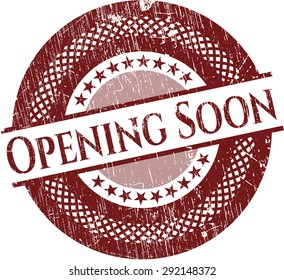 Opening Soon rubber seal
