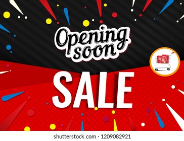 opening soon sale template