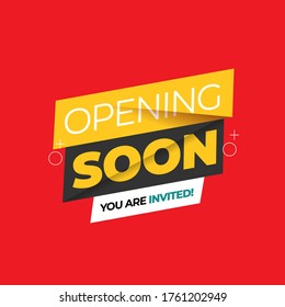 Opening Soon You Are Invited