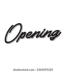opening text on white background.
