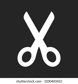 Openned scissors icon
