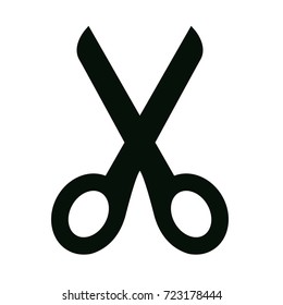 openned scissors icon